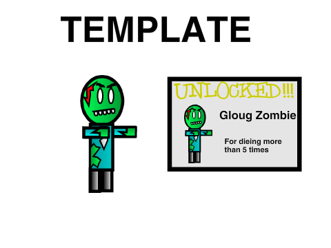Skin Template Gloug Zombie!!!