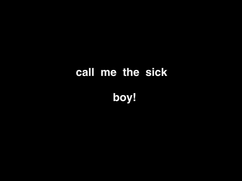 Sick Boy MAP entry 9