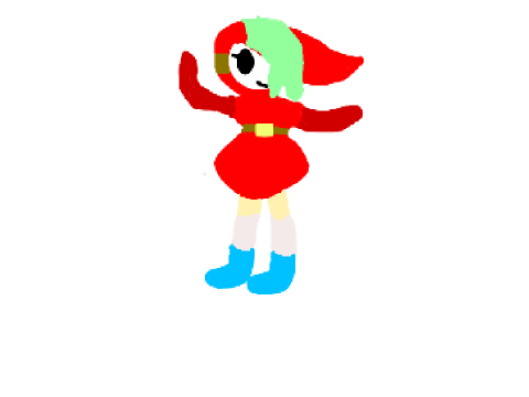 MediBang drawing: Shy Gal