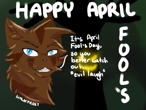 Happy April Fools! Sincerely, the Dark Forest