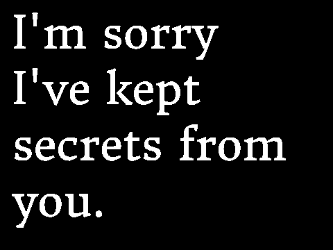 I'm Sorry