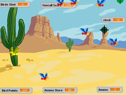 Parrot shooter (WARNING-VERY HARD)