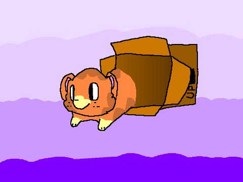 How 2 draw cat in a box- assignment 