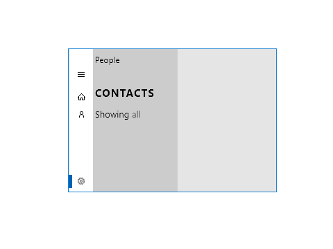 Navigation View - Windows Control