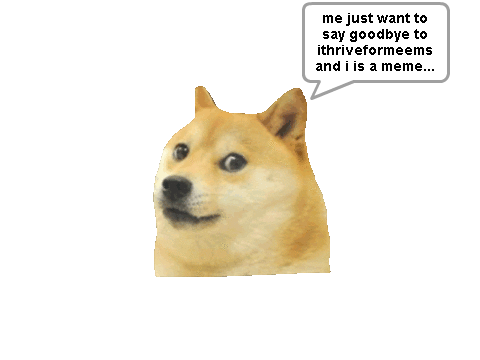 in dedication to @IThriveForMemes