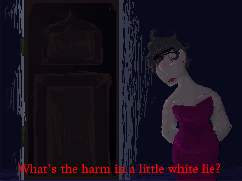 behind locked doors