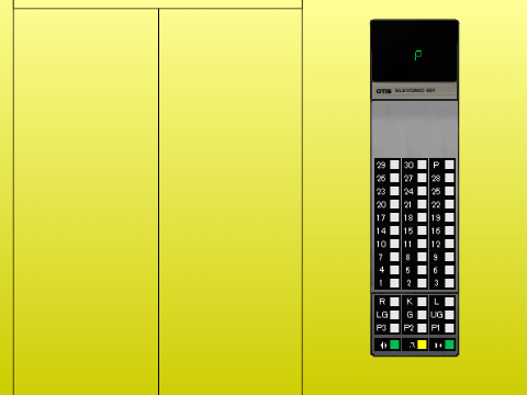 OTIS Elevonic 401 Series 1 Hi-rise elevators at the Balear Hotel