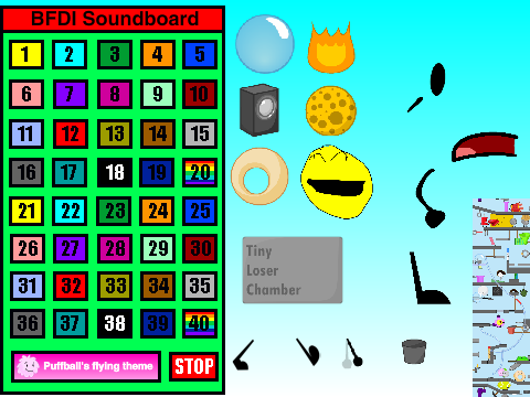 BFDI Soundboard + Sprites