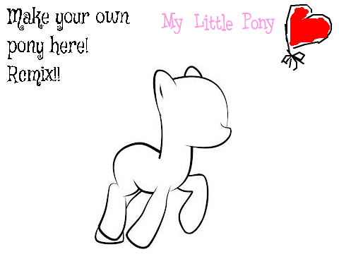 Make your own Pony! CC *Open*