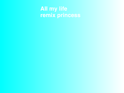 all my life 