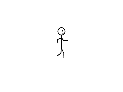 Walking Stick Figure