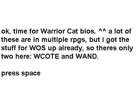 Bios for WCOTE and WAND