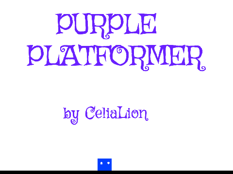 Purple Platformer