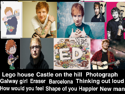 Ed sheeran playlist.