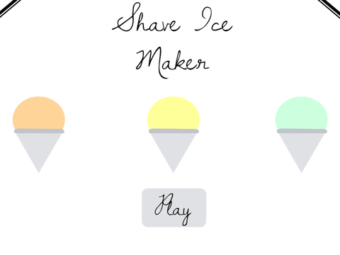 Shave Ice Maker 