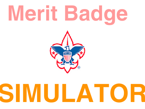 Boy Scouts Merit Badge Simulation