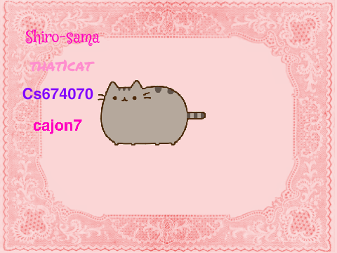 Sign if you luv Pusheen cat remix remix remix