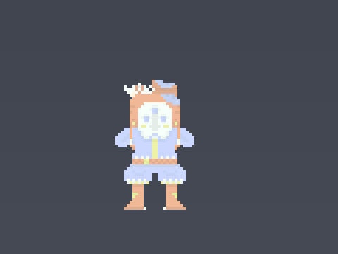 Wandering Merchant-- Pixel Art