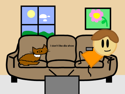 Add Yourself Watching TV remix