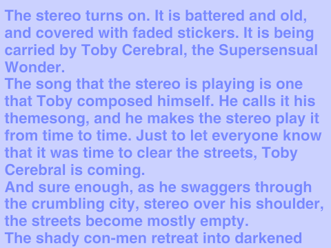 Trial Entry: Toby Cerebral 