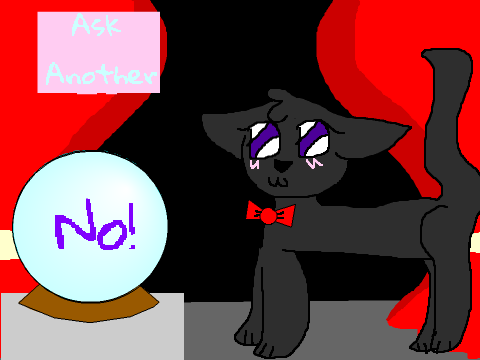 Ask Mr. Fluffy Yes or No Questions!~