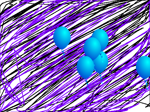  random balloon party