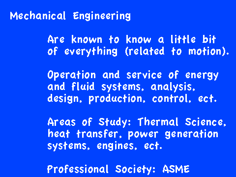 Mechanical Engineering Stage