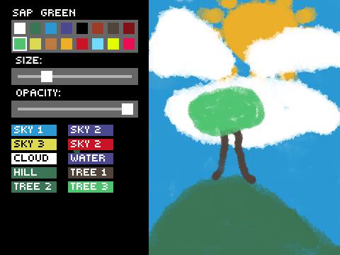 Bob Ross Simulated