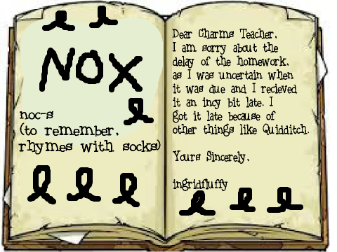 Charms Lesson - Homework