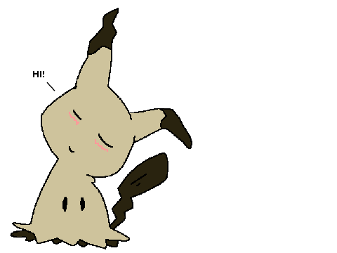 Make a face on Mimikyu remix