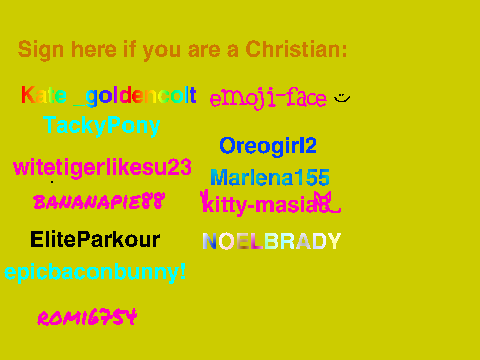 Sign if your a Christian remix remix remix remix
