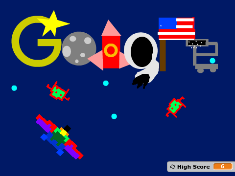 Intergalactic Hero (Google Logo) remix
