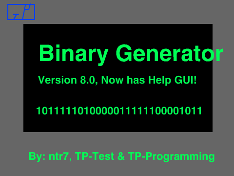Binary Generator 8.0