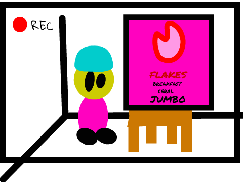 Flame Flakes Cereal Commercial