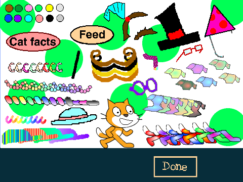 Cat Facts, Feed & Dress The Scratch Cat! remix