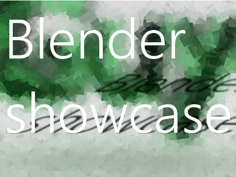 My Blender Showcase