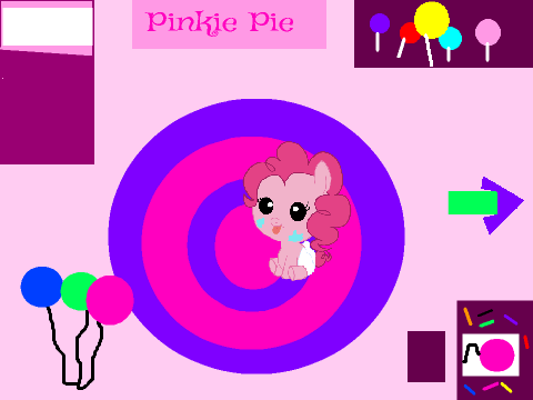 Pinkie and Spikes bedrooms
