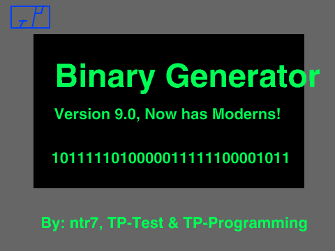 Binary Generator 9.0