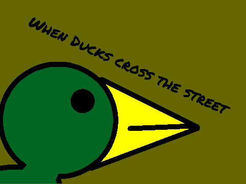 5000 Contest when ducks cross the street