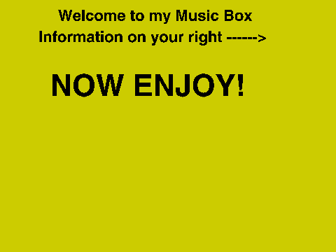 Supergraphic's Music box! Updated!