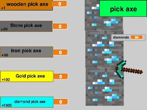  diamond vs mobs