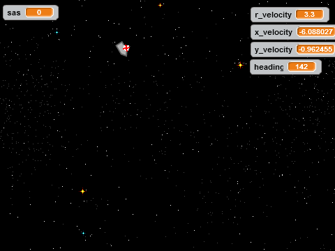 Vector Adding Spaceship