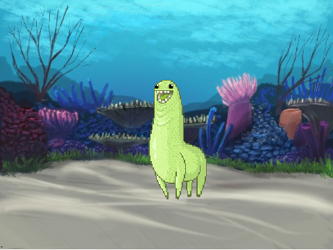what IS THIS  CREEPY  THING  DOING!!!!  