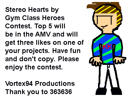 Stereo Hearts AMV Contest: Contest Entry
