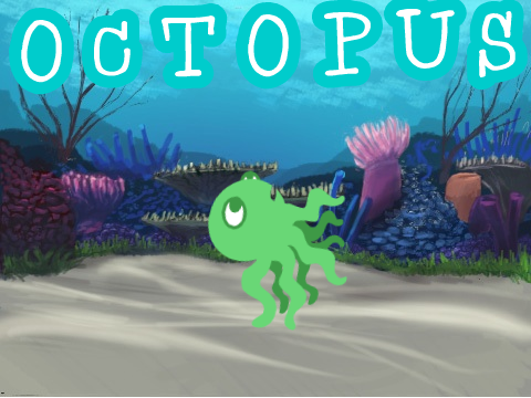 Rainbow octopus