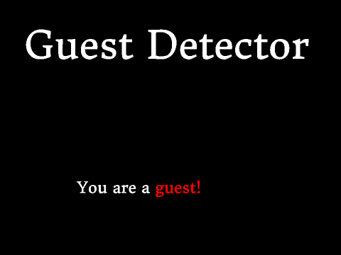 Guest Detector