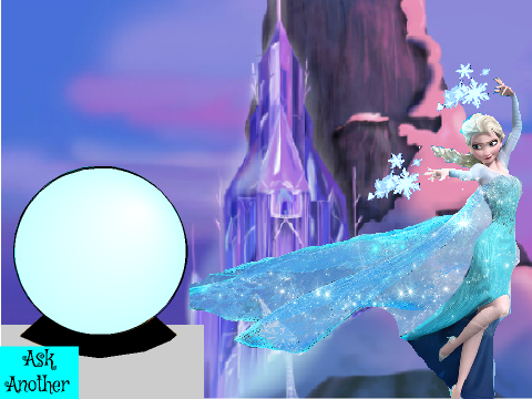 Ask Elsa your yes or no questions. 