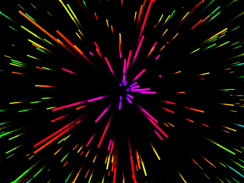 Warp Speed Pen Visualization