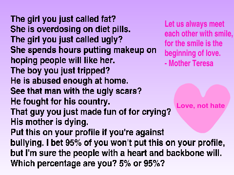 Stop Bullying! No one should deserve this! remix