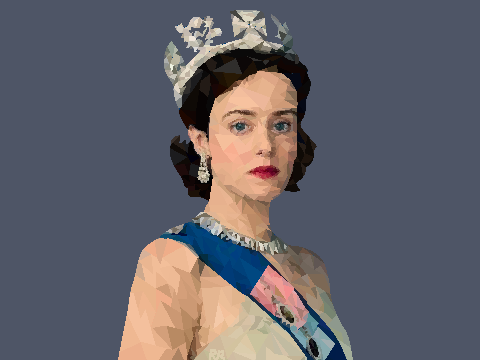 The Crown Poly Art